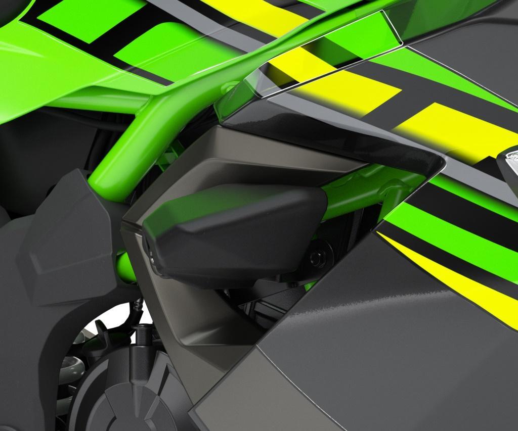 Crash pads voor Kawasaki Ninja 125 (19-) Origineel