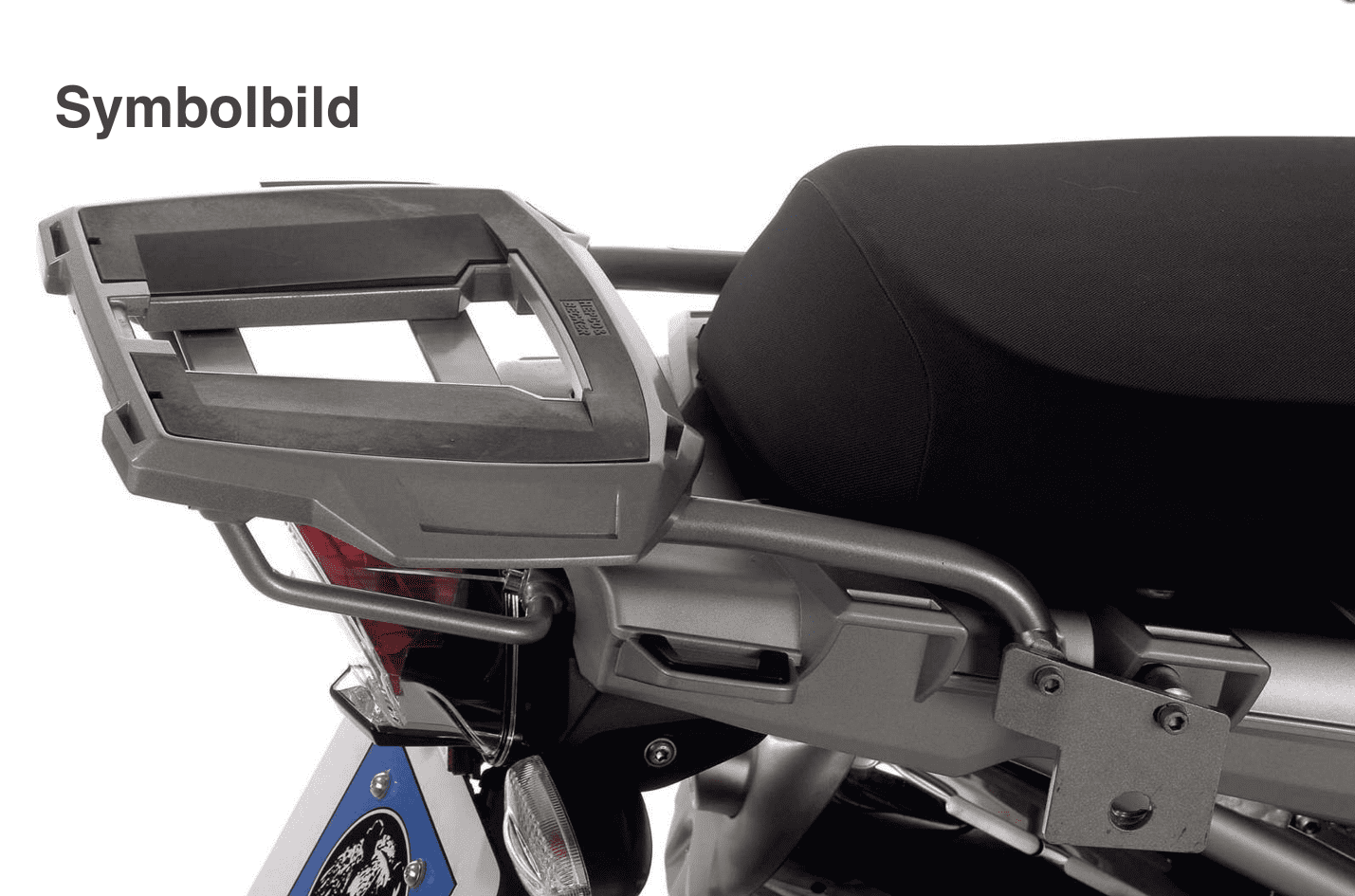 Easyrack topkofferdrager zwart voor combinatie zonder origineel bagagerek voor BMW R 1200 GS (08-12)