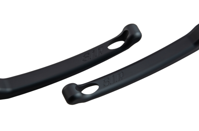 Sport hendelset rem links/rechts voor Vespa LX/LXV/S/Primavera/Sprint 50-150cc, mat grijs