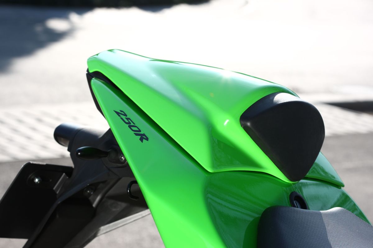 Bump Cover Lime Green Ninja250R 2012 Origineel Kawasaki