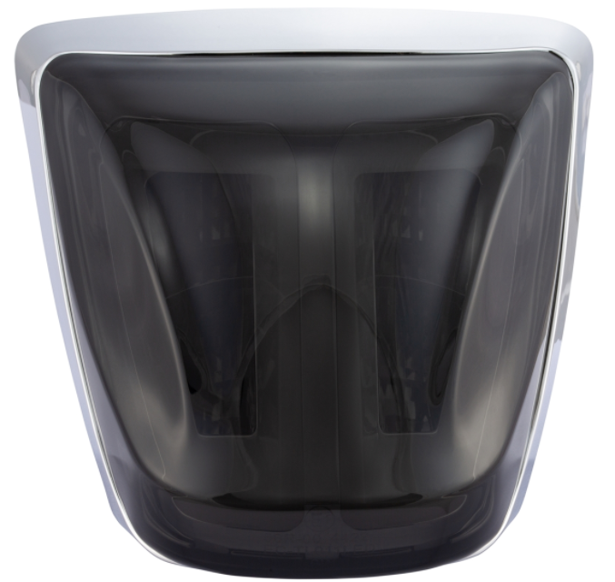 Achterlicht getint voor Vespa Primavera/Sprint 50-150ccm, velg - chroom