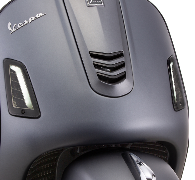 Richtingaanwijzerset voor & achter voor Vespa GTS/GTS Super/GTV 125-300cc ('14-), getint