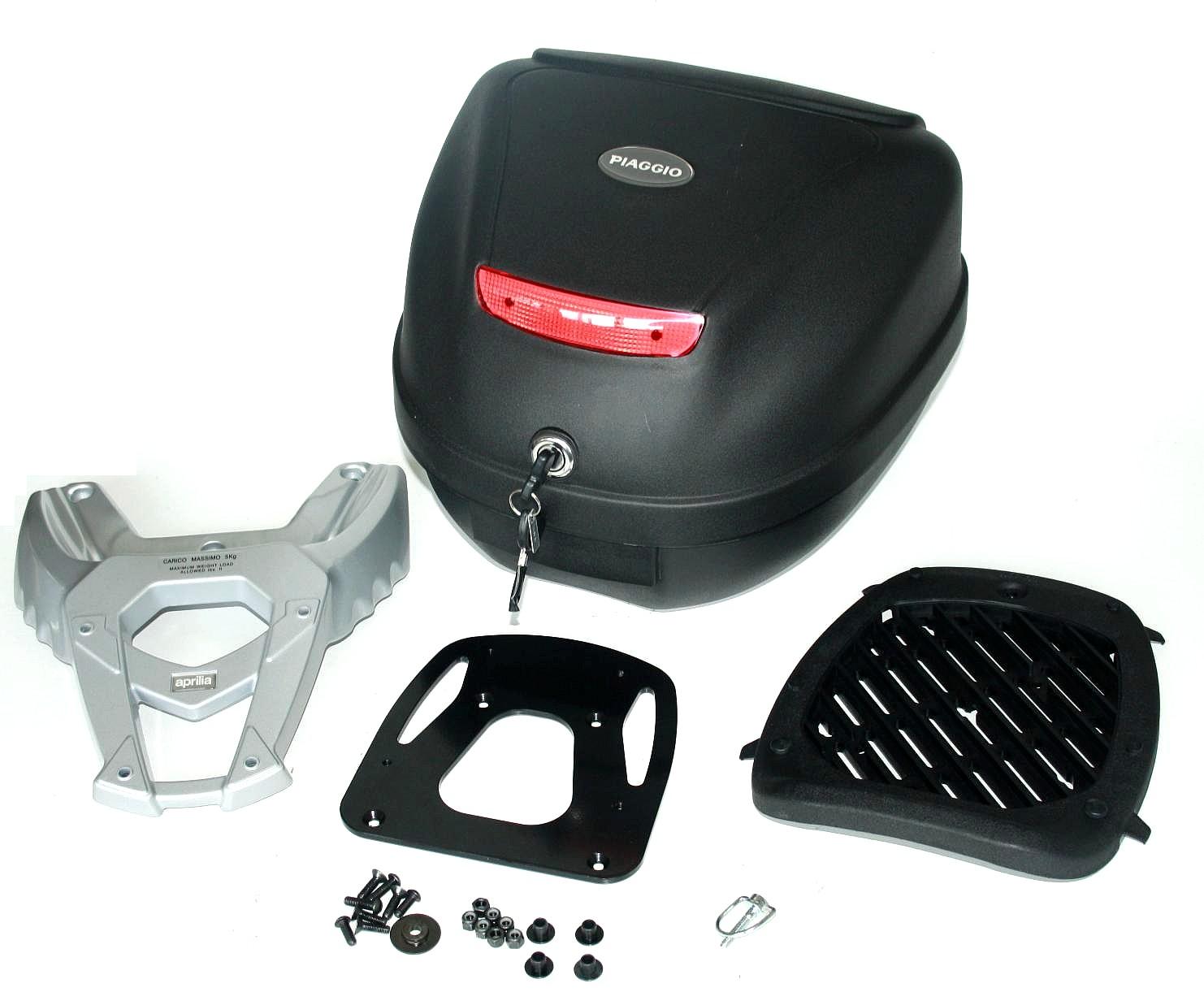 Topkoffer Kit, zwart, gekleurd