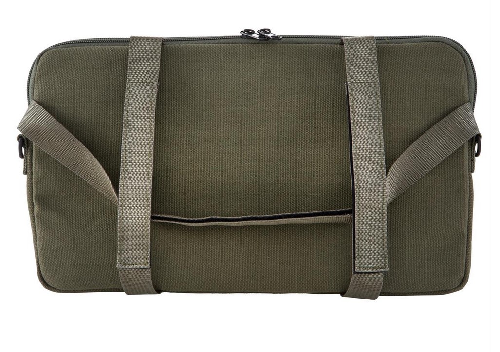 Classic"-tas voor bagageruimte/handschoenkastje Vespa - olijf, canvas