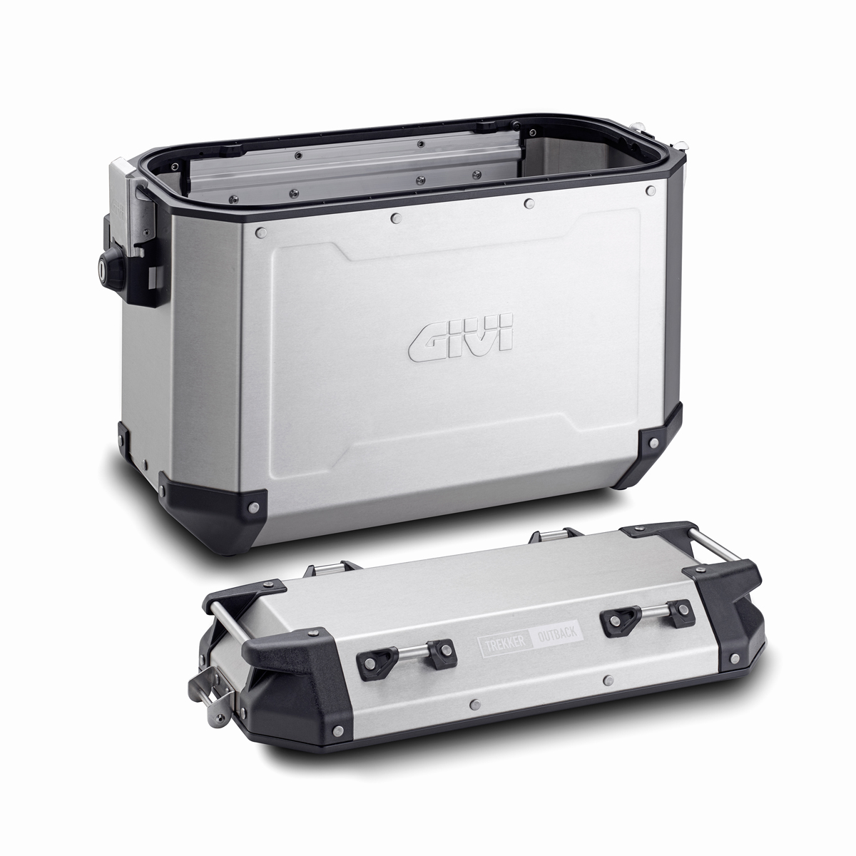 Givi aluminium zijkofferset Trekker Outback 37L Monokey