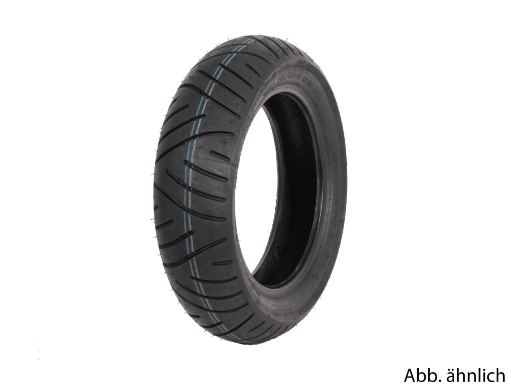 Metzeler band 130/70-12, 62L, TL, versterkt, ME 7 Teen, voor/achter