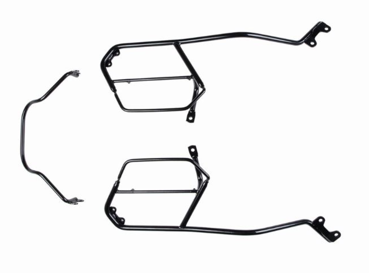 Zijtasdrager zwart voor Moto Guzzi V7 850 Srone /Special /Sport (25-)