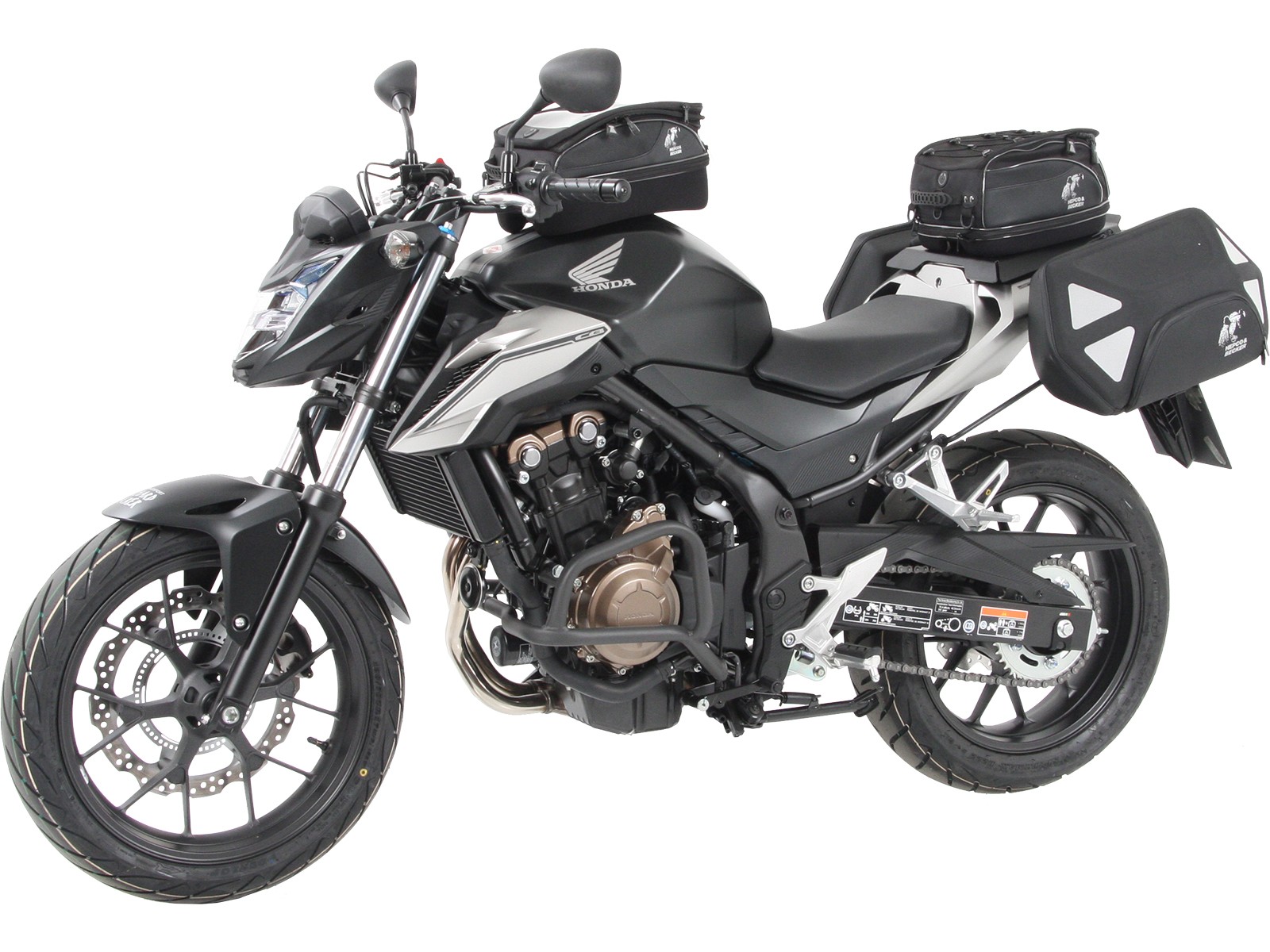 C-Bow zijdrager antraciet voor Honda CBR 500 R (16-18) Hepco & Becker