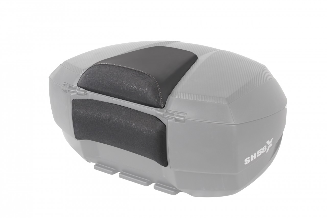 Shad Top Case SH59X, zwart met aluminium deksel, 58 l