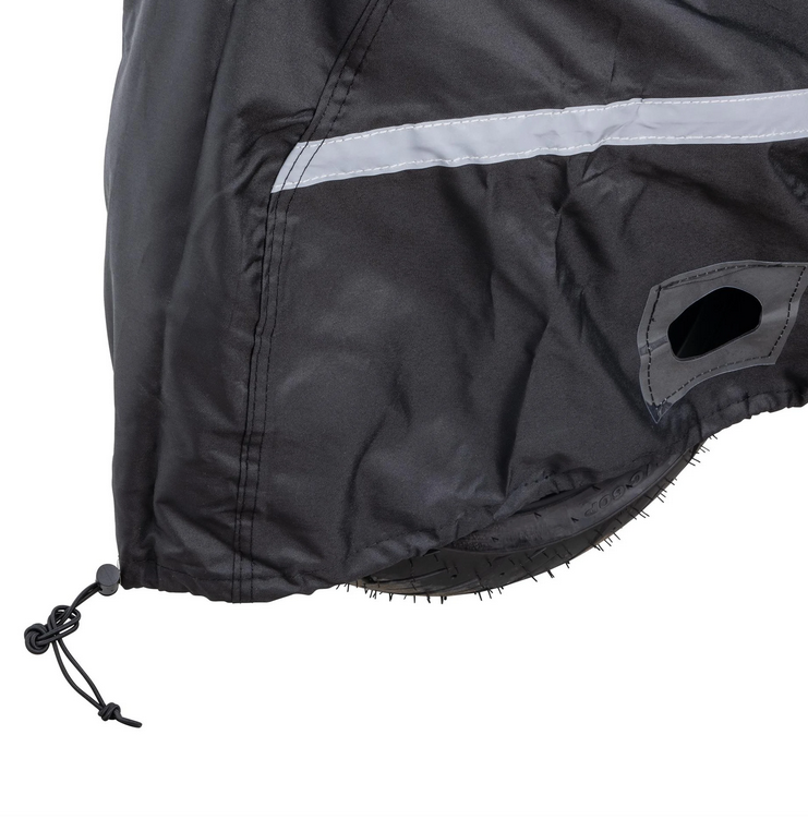 Vouwgarage Outdoor PREMIUM 2.0 voor Vespa ET2/ET4/LX/LXV/S/Primavera/Sprint, maat L, zwart