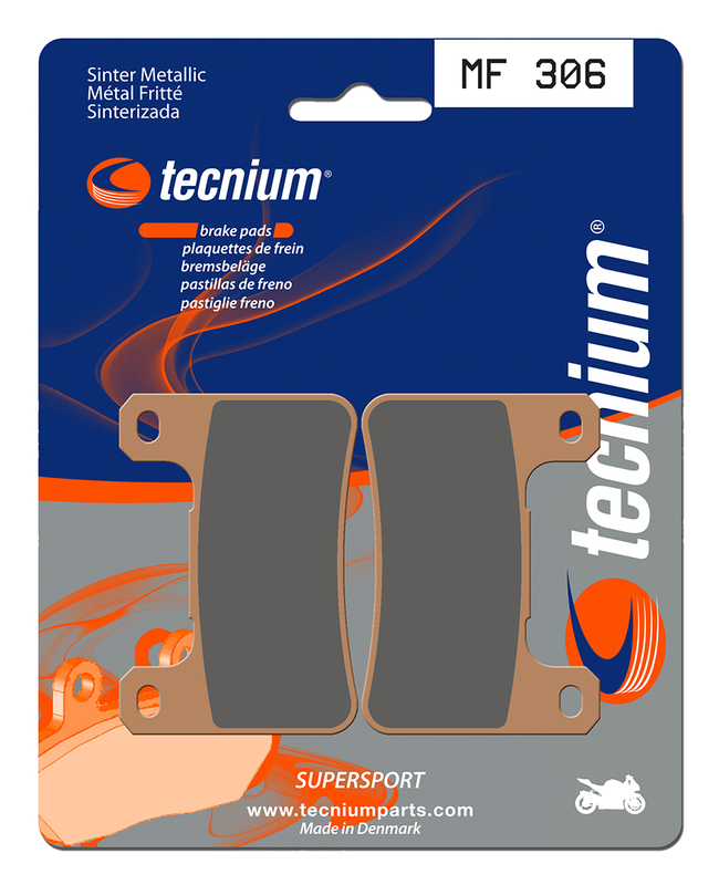 Tecnium Street Performance gesinterde metalen remblokken - MF306