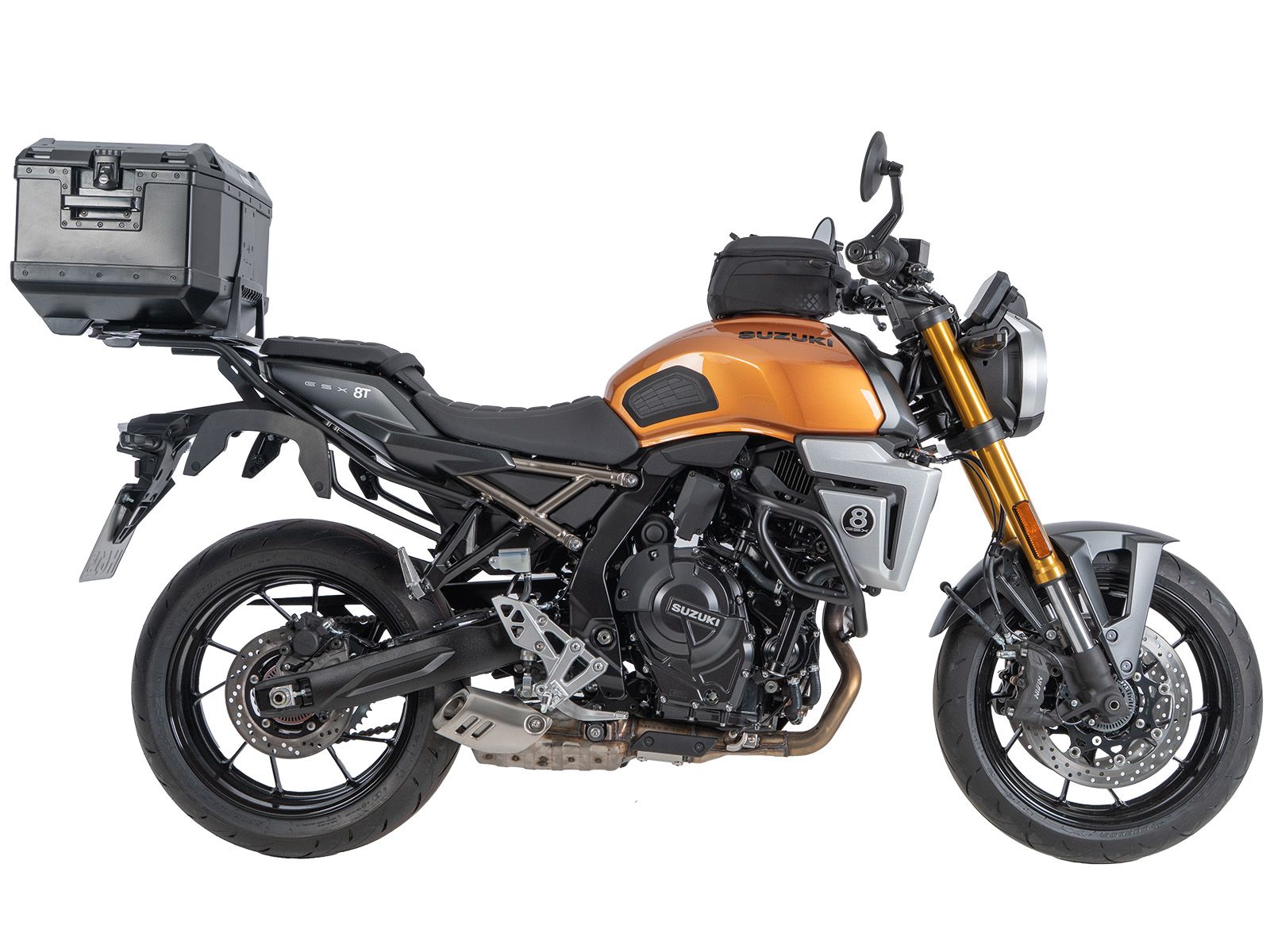 Easyrack topkoffer zwart voor Suzuki GSX-8T (25-) Hepco & Becker