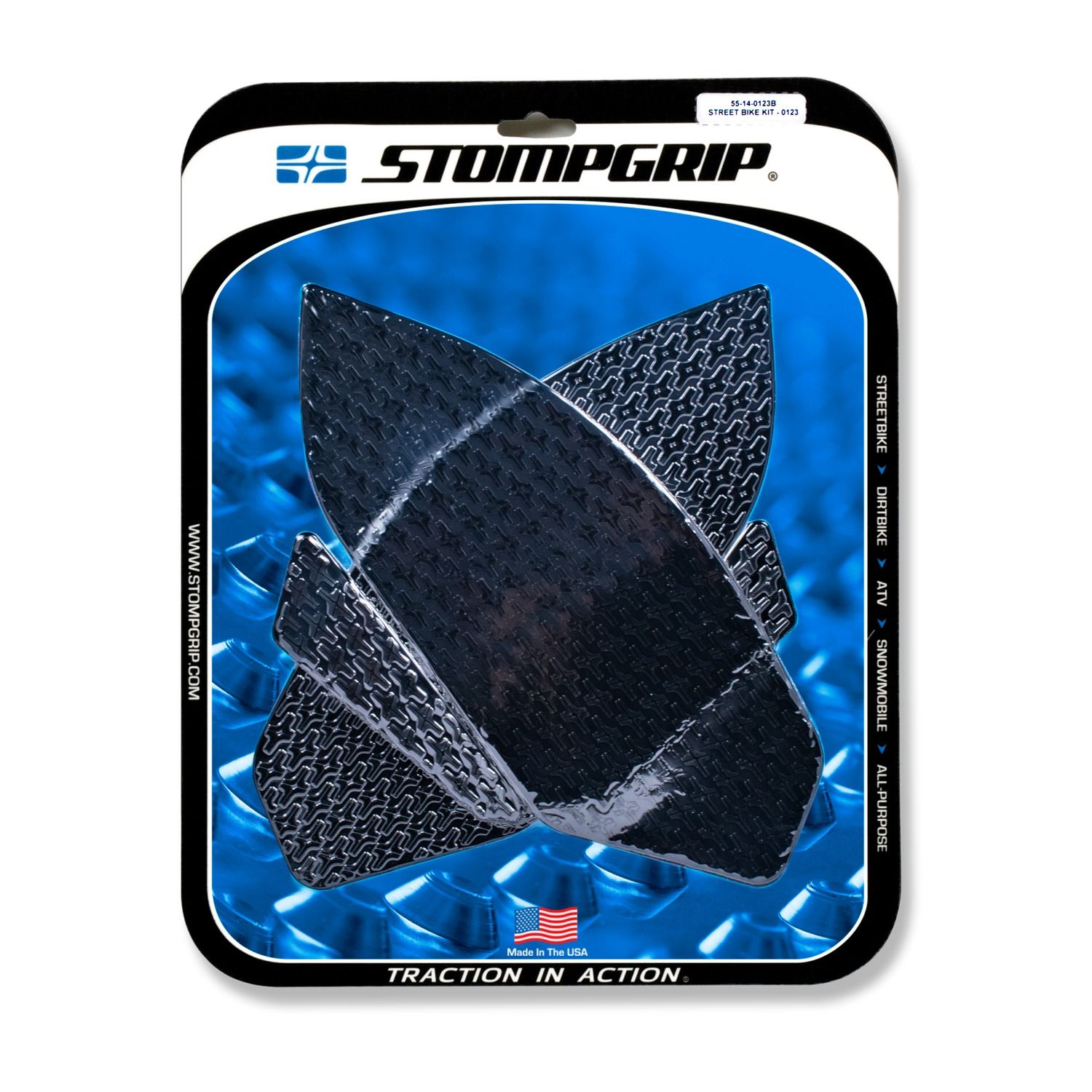 Stompgreep zwart voor Honda CBR500R / CB500F (16-18)