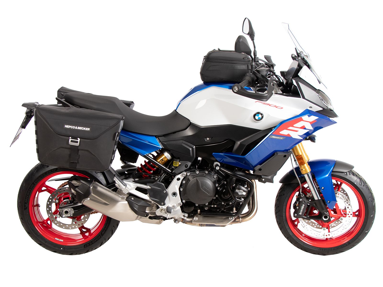 C-Bow zijdrager zwart voor BMW F 900 XR (25-) Hepco & Becker