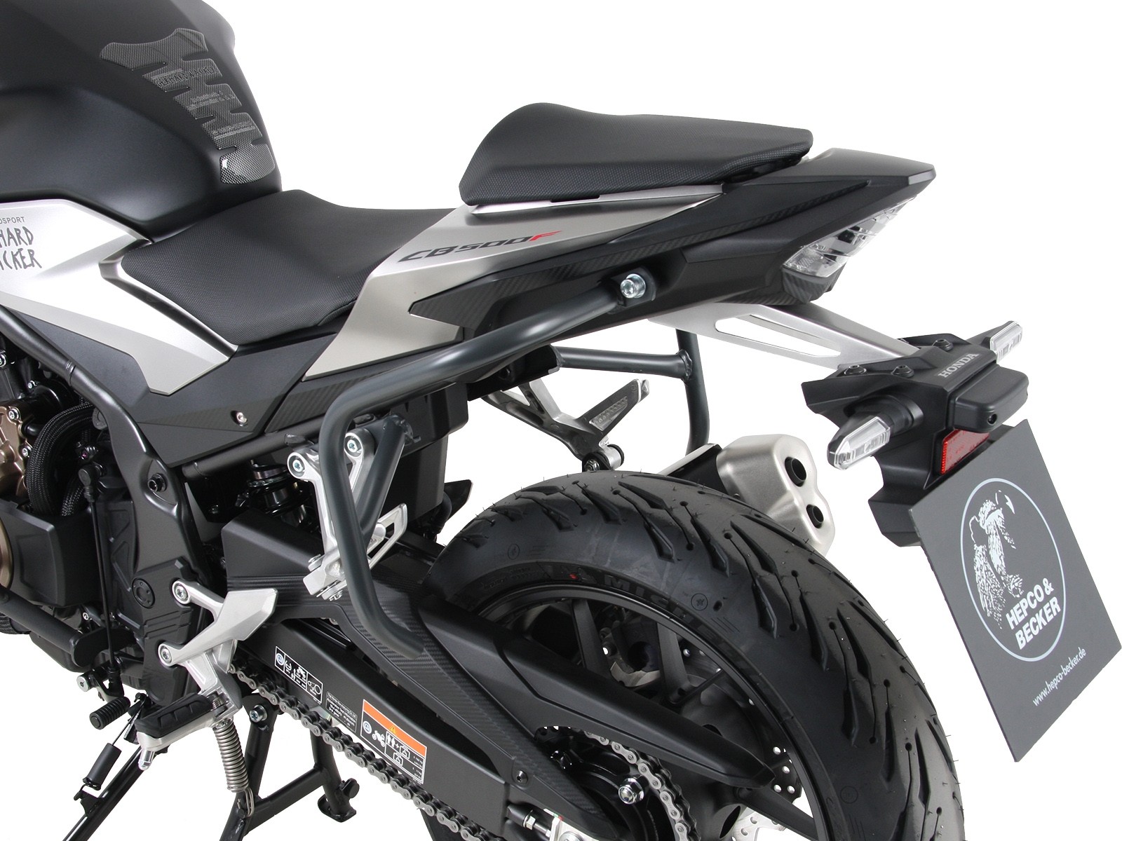 Achterbeschermbeugel antraciet voor Honda CB 500 F (19-23) Hepco & Becker
