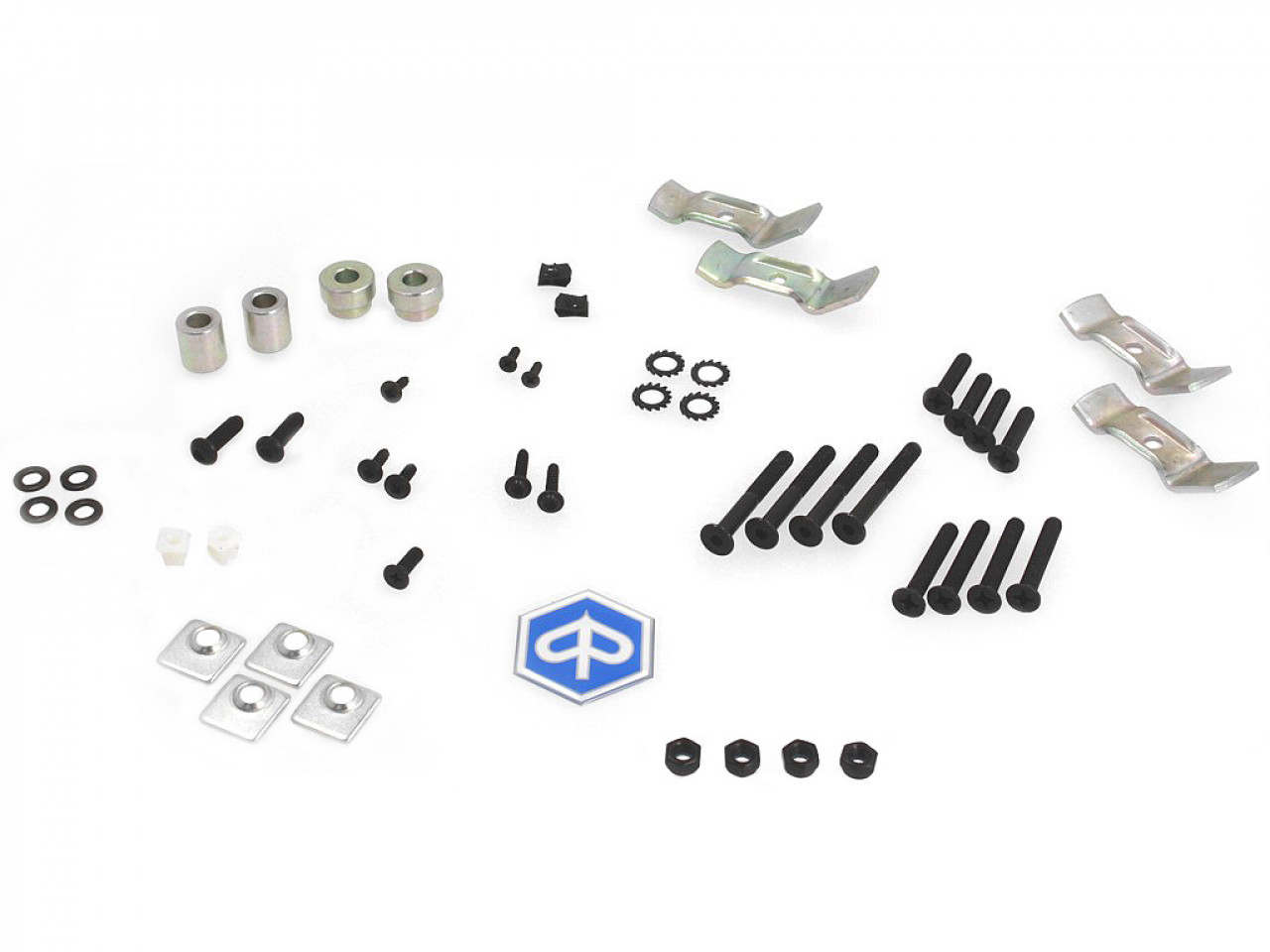 Topkoffer Kit (incl. montageplaat), 37 l, wit voor Piaggio MP3 125 / 300 / Sport HPE