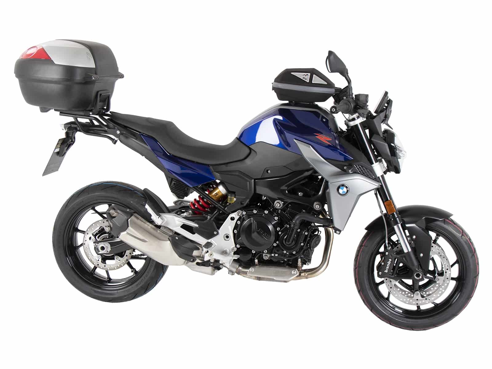Aluminium topkofferdrager voor origineel bagagerek voor BMW F 900 R (25-) Hepco & Becker