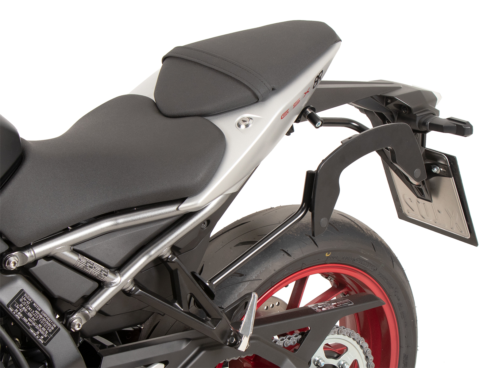 C-Bow zijdrager zwart voor Suzuki GSX-8R (24- ) Hepco & Becker