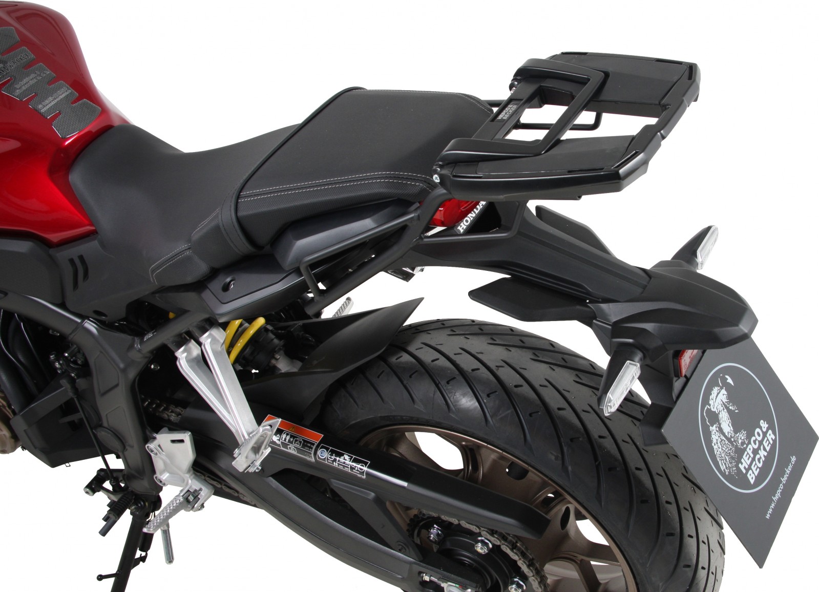Easyrack topkoffer zwart voor Honda CB 650 R (19-20) Hepco & Becker