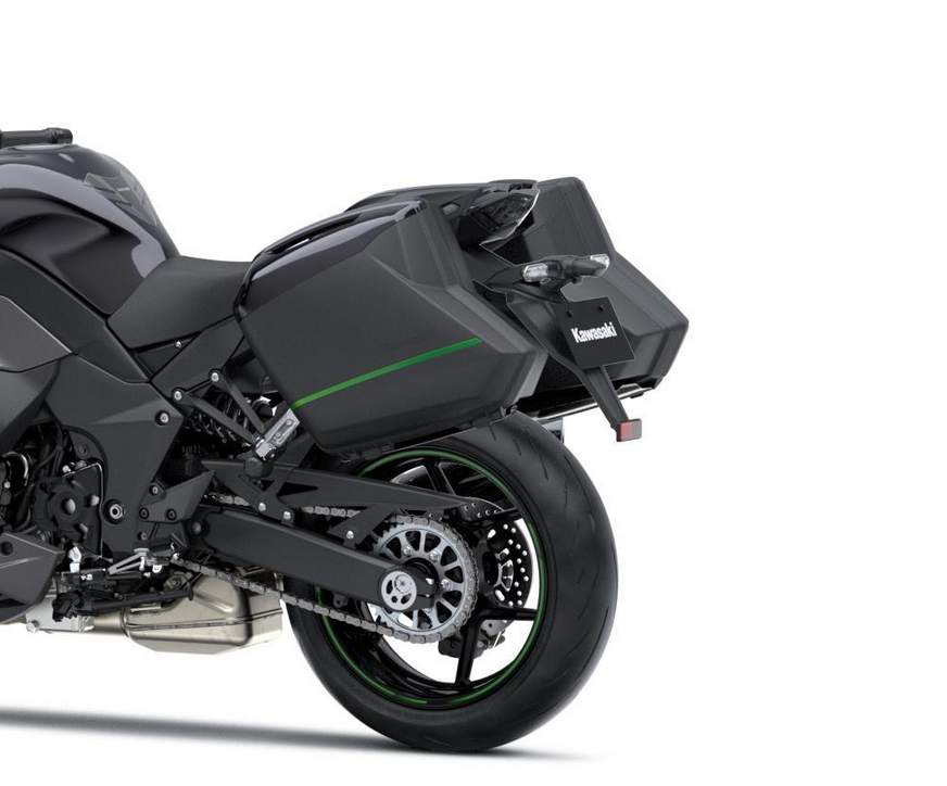 Zij kofferset 2 x 28L Origineel Kawasaki