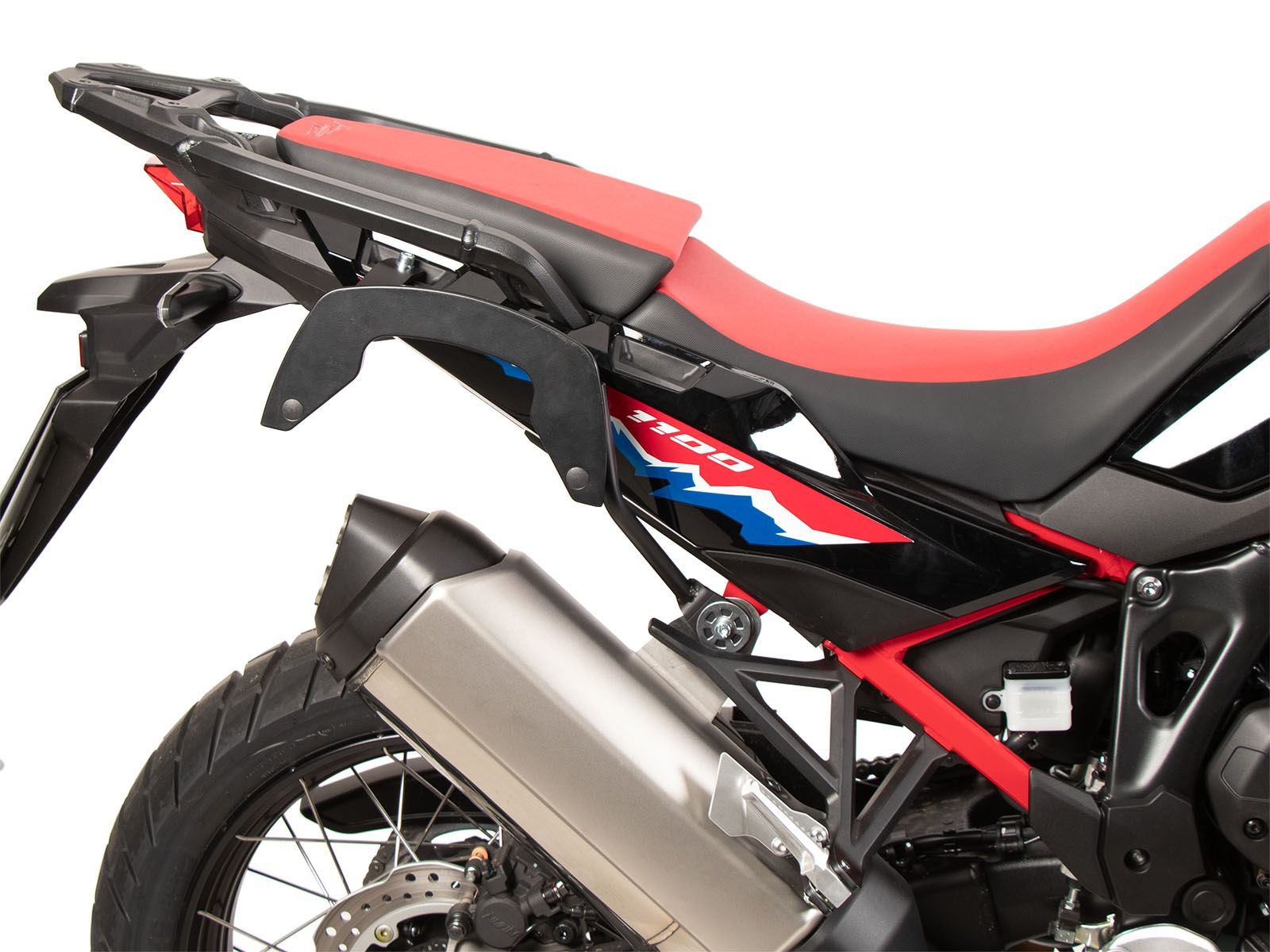 C-Bow zijdrager zwart voor Honda CRF 1100 Africa Twin Adventure Sports (24-) Hepco & Becker