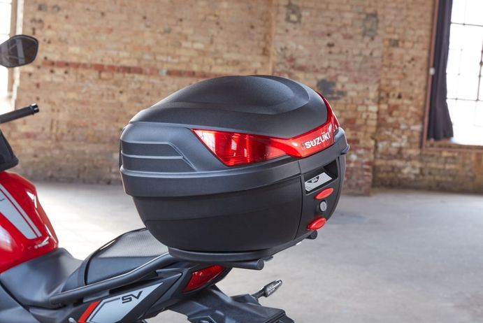 Topkoffer 27 liter voor Suzuki SV650 BJ. 2016-2017