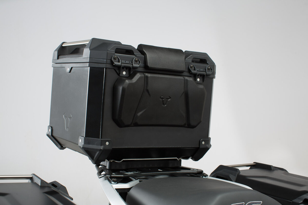 SW-Motech TRAX ADV Topcase schienale passeggero nero SW-Motech