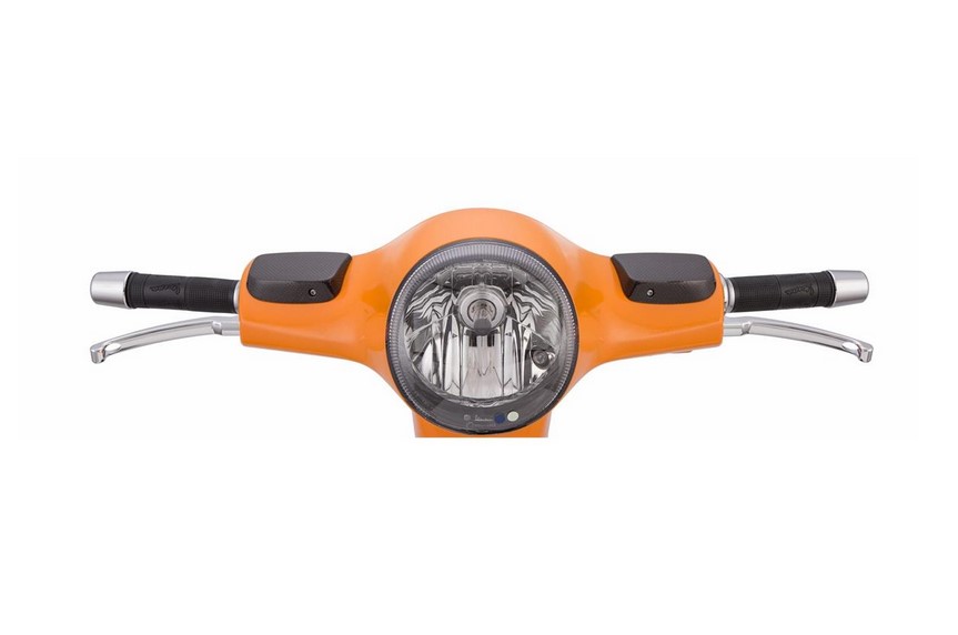 Sport hendel set rem voor Vespa, rechts en links, chroom