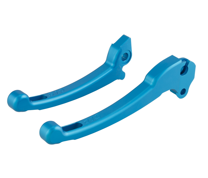 Sport hendelset koppeling/rem voor Vespa PX 125 -150ccm, HBZ Hengtong, rechts/links, blauw mat