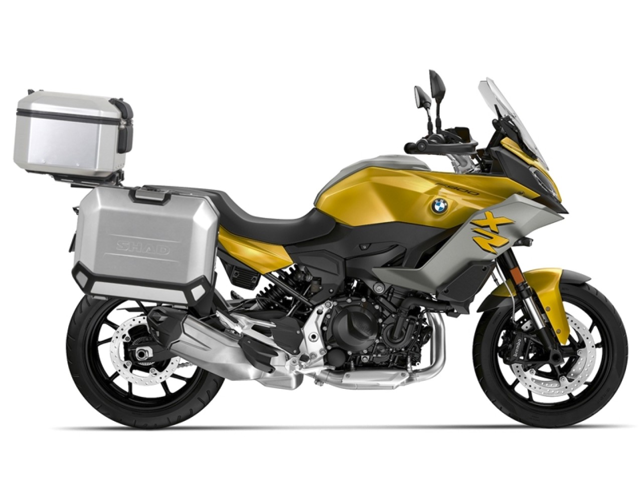 Shad zijkofferhouders 4P-systeem, zwart gelakt, voor BMW F 900 R / XR (20-)