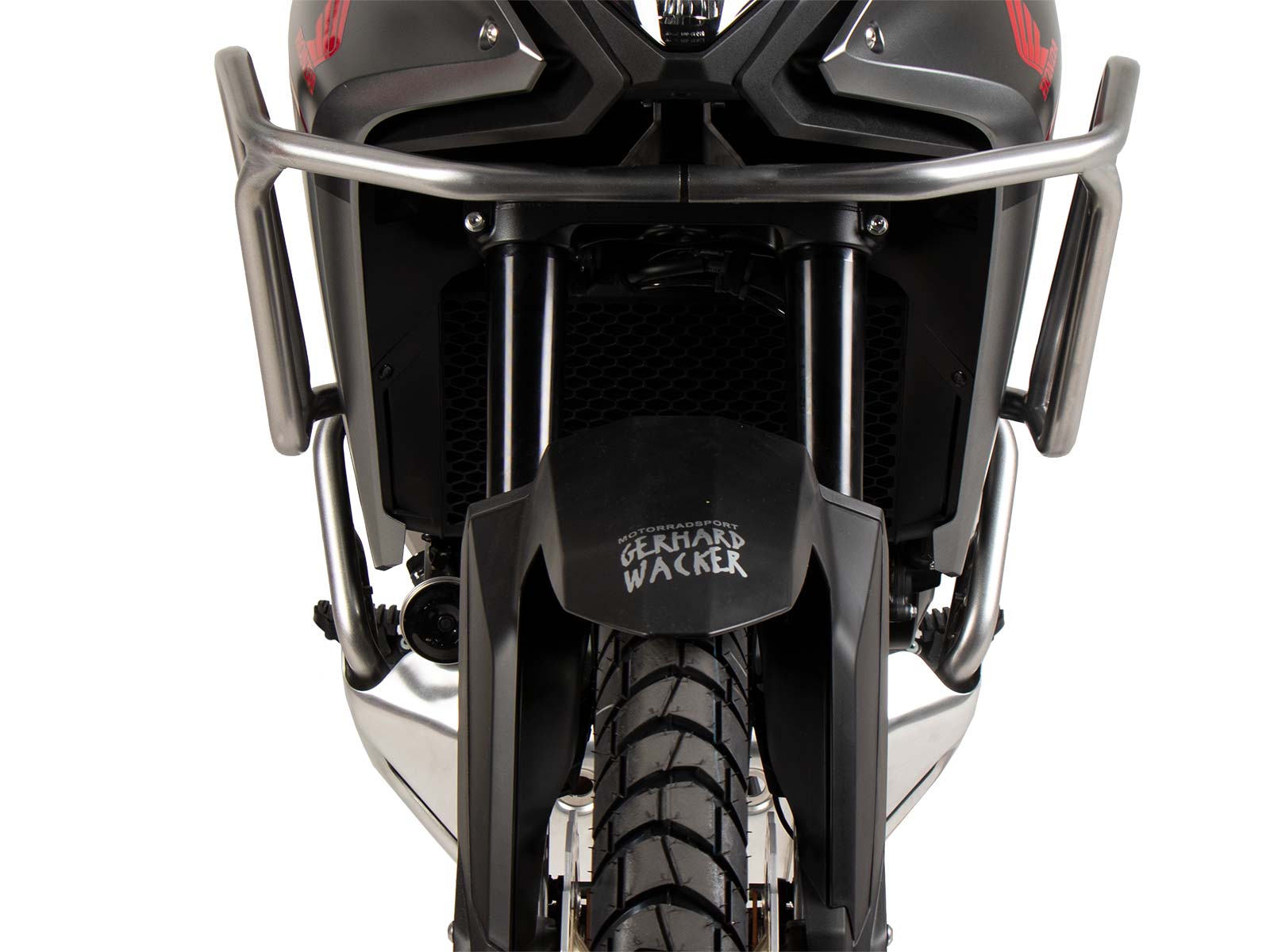 Tankbeschermer zilver voor Honda XL 750 Transalp (23-) Hepco & Becker