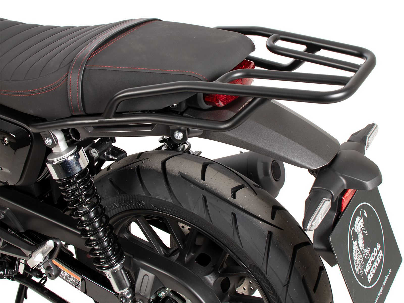 Buisvormig bagagerek zwart voor Honda GB 350 S (25-) Hepco & Becker