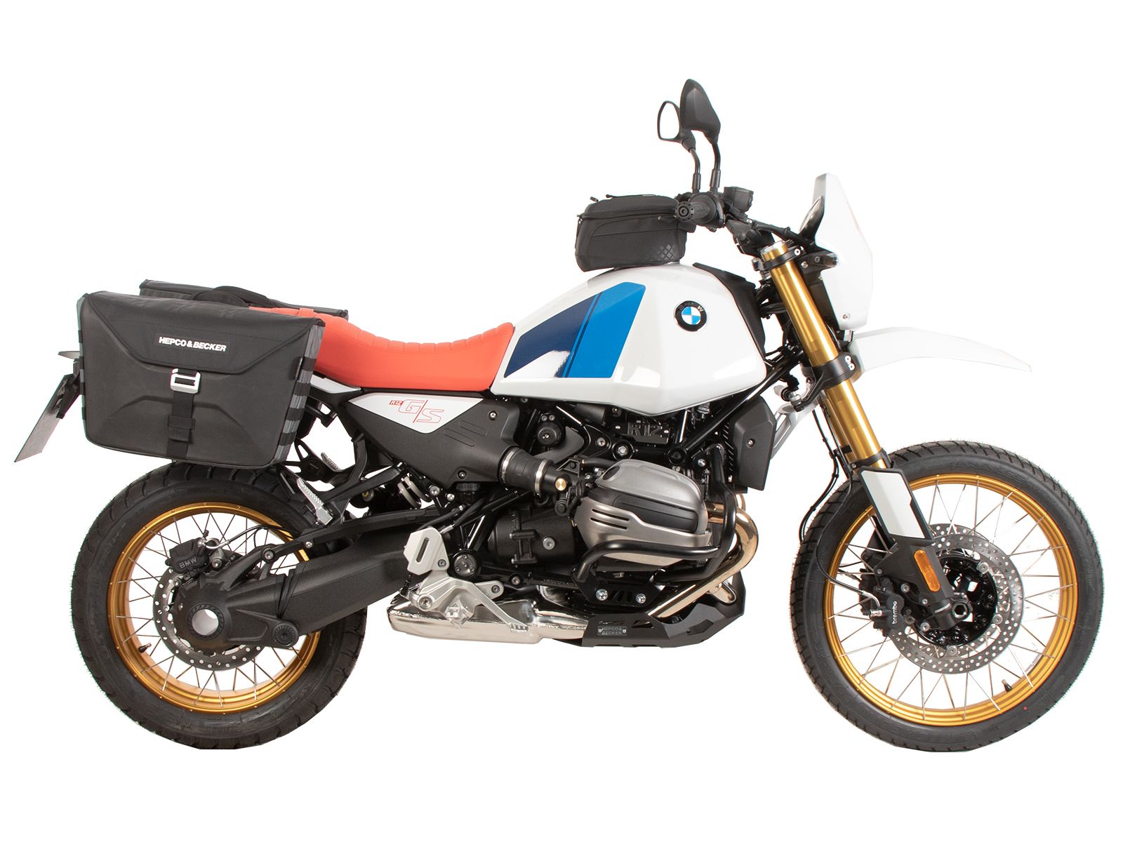 C-Bow zijdrager zwart voor BMW R 12 G/S (25-) Hepco & Becker
