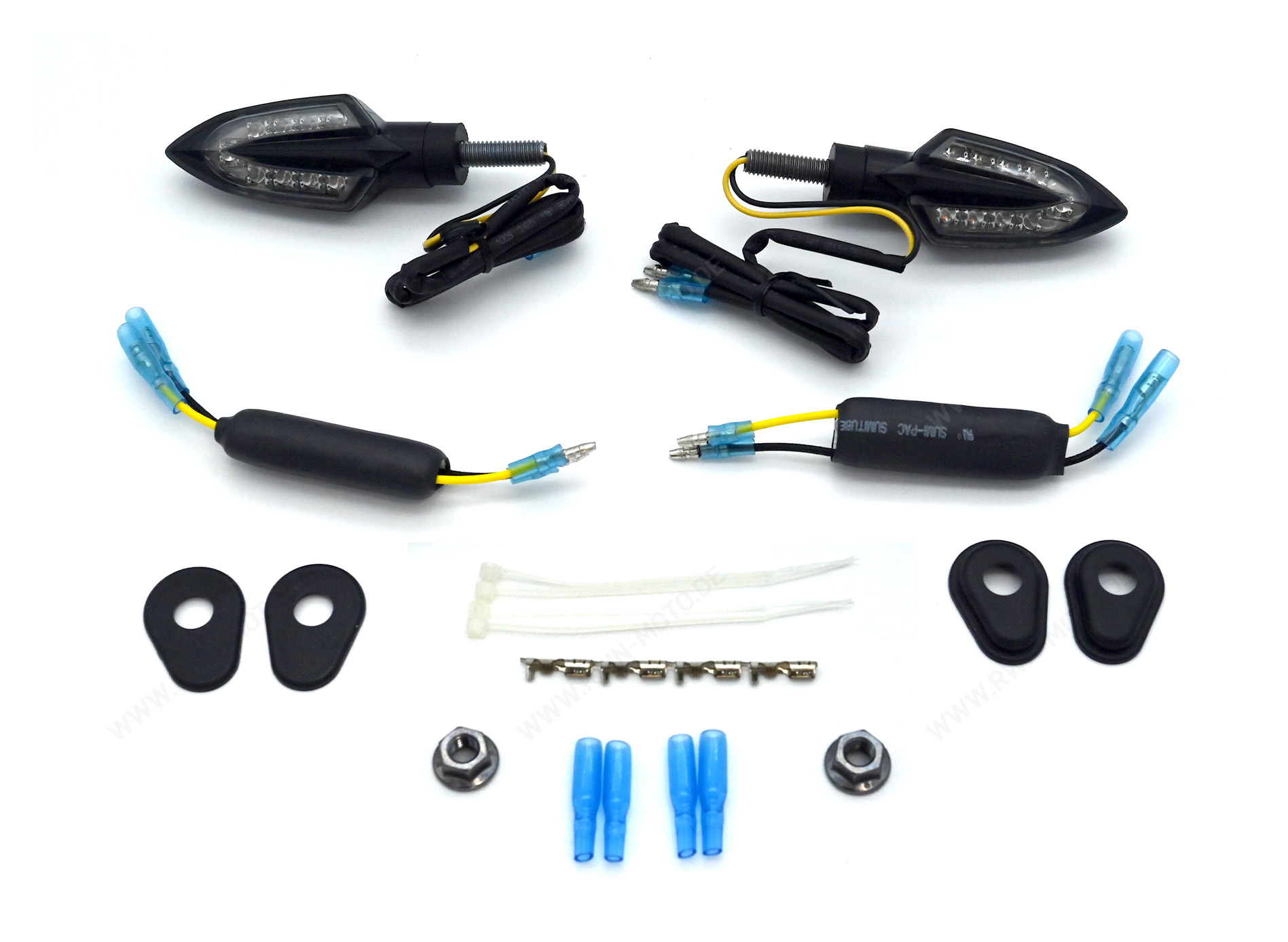 LED-knipperlichten zwart Origineel Yamaha