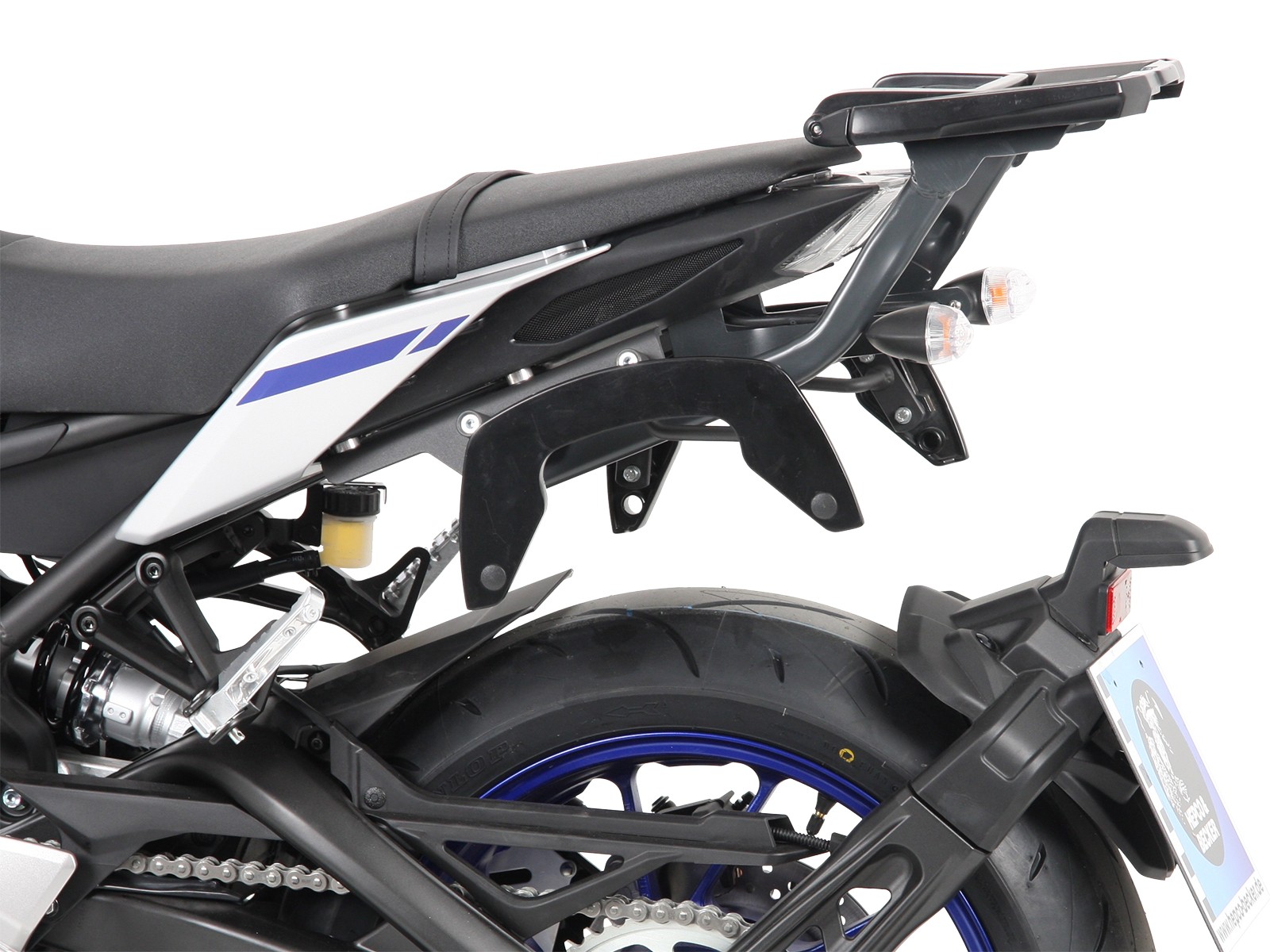 C-Bow zijdrager antraciet voor Yamaha MT-09 (Bj.17-) Hepco & Becker