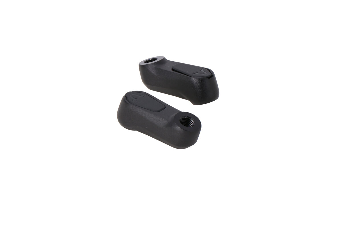 SW-Motech spiegelverlenging zwart voor Aprilia Tuono 660, Tuareg 660 /Rally