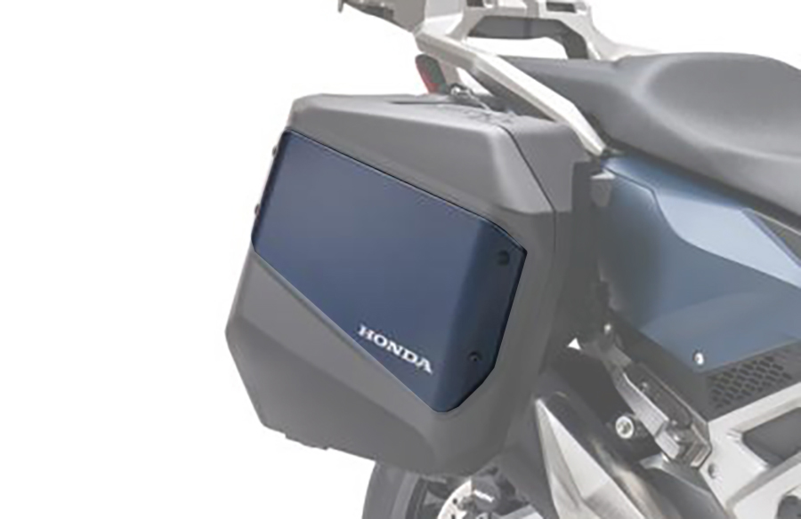 Kofferset blauw voor de zijkofferset voor Honda Forza 750 2021-
