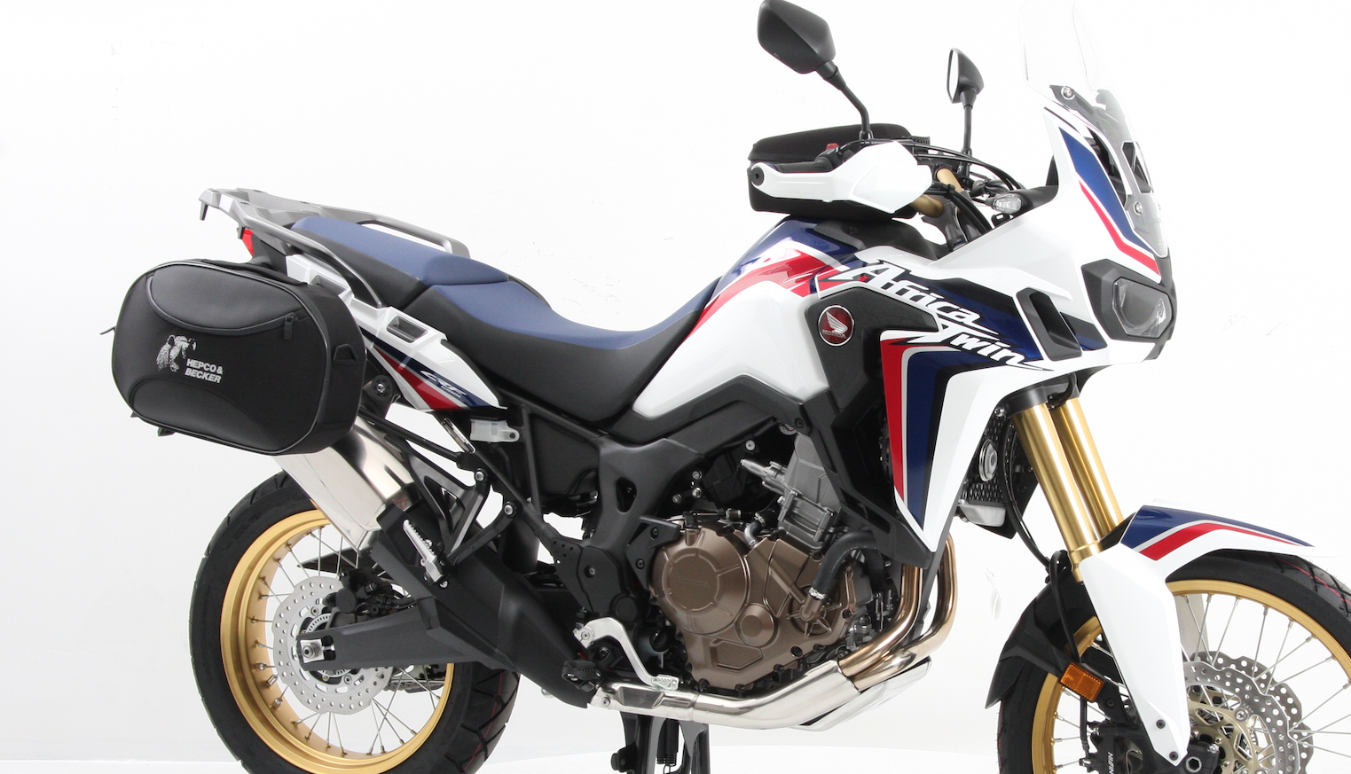 C-Bow zijdrager zwart voor Honda CRF 1000 Africa Twin (16-17) Hepco & Becker