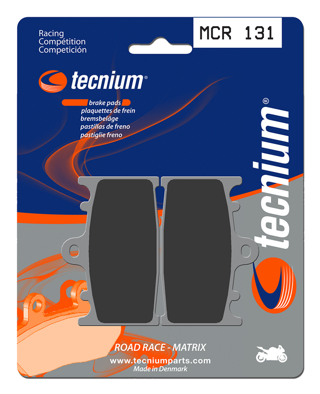 Tecnium Racing gesinterd metalen koolstof remblokken - MCR131