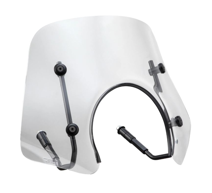 Flyscreen ERMAX Piccolo voor Vespa GTS/GTS Super/GT/GT L (-'22), helder