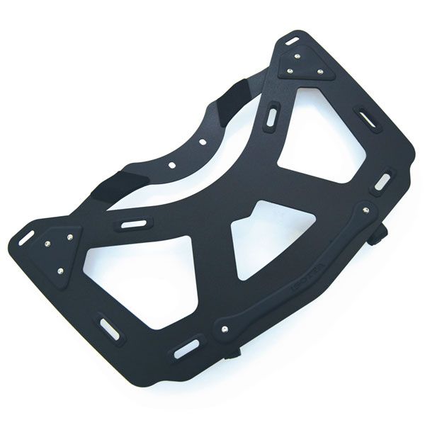 Bagagerek voor topkoffer BMW K 1600 GTL (10-22), aluminium, zwart