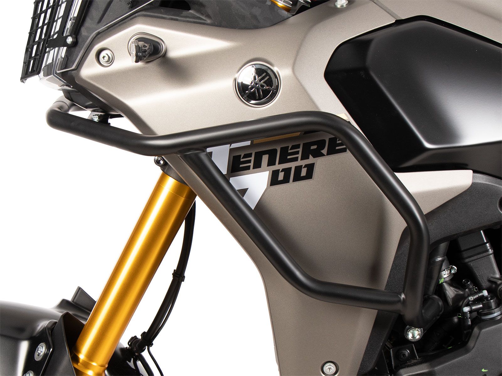 Tankbeschermbeugel zwart voor Yamaha Ténéré 700 (25-) Hepco & Becker