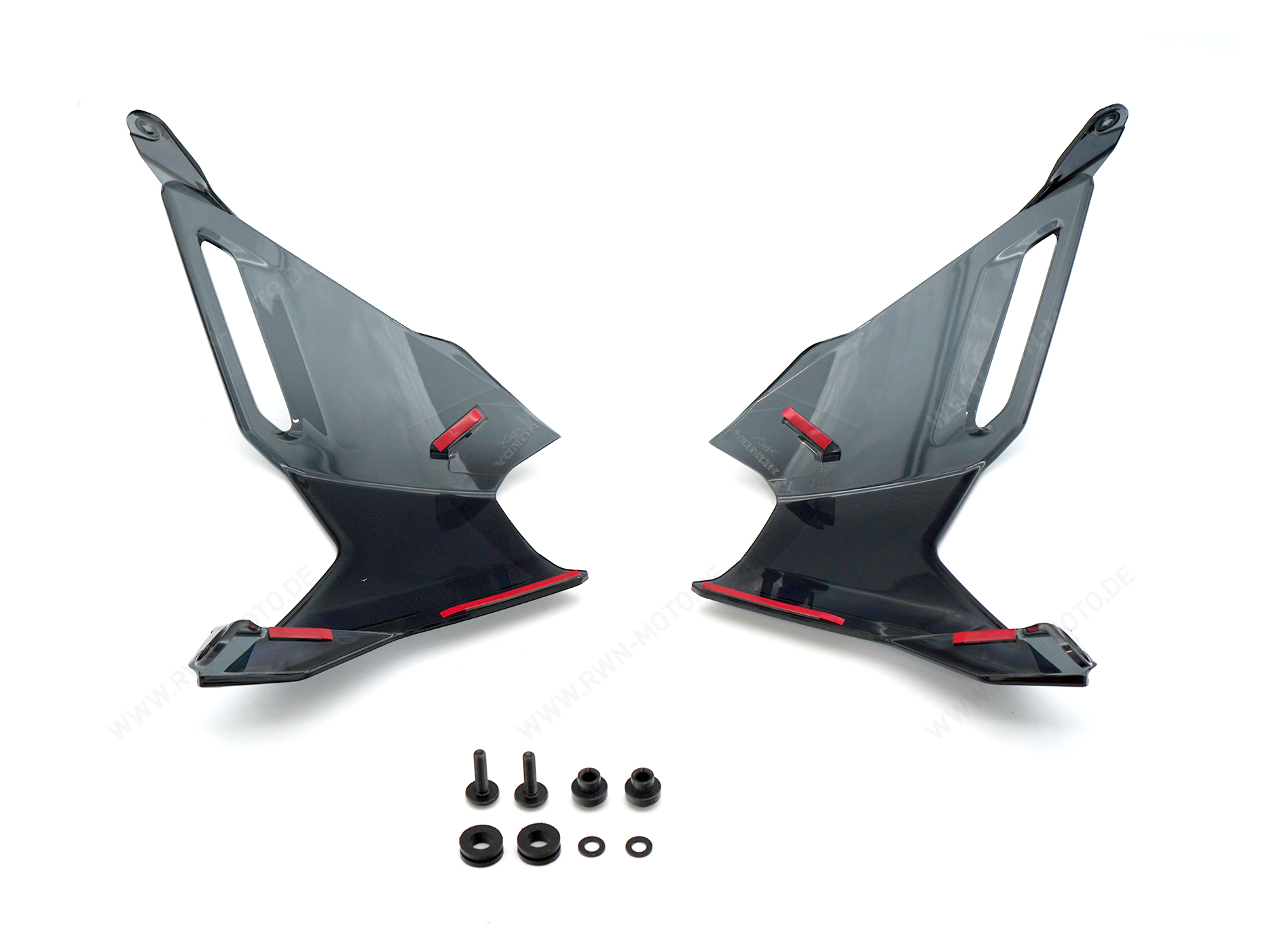 Winddeflectorset bovenzijde voor Honda CRF1100L Africa Twin (20-23)