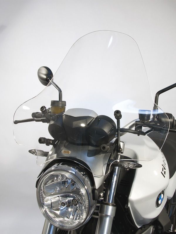 Hoog windscherm, kantelbaar - hoogte 510 mm voor BMW R 1200 R (11-14), helder