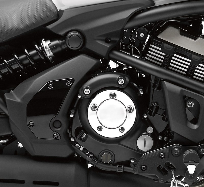 Koppelingsplaat verchroomd voor Vulcan S (Bj.15-19) Origineel Kawasaki