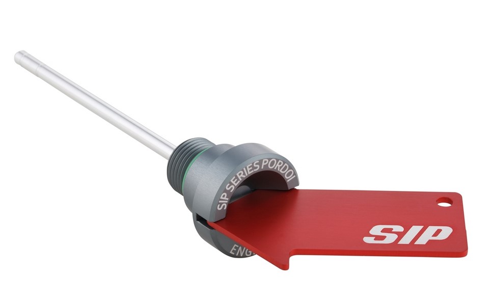 Olievulplug motorolie voor Vespa GTS/GTS Super/GTV 300cc HPE, mat grijs