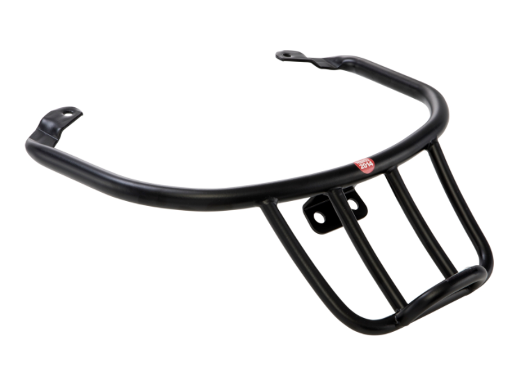 Bagagedrager/Socius Houder Zwart Mat voor Vespa Primavera/Sprint 50-150ccm 2T/4T AC