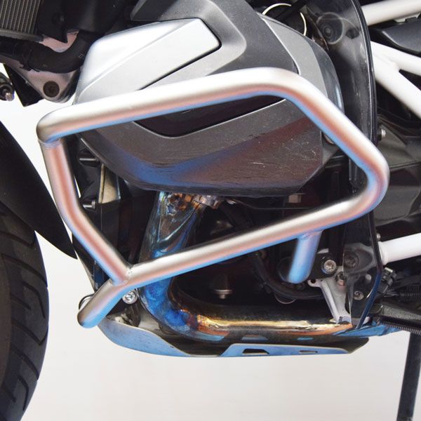 Onderste valbeugel voor BMW R 1250 GS, staal, zwart