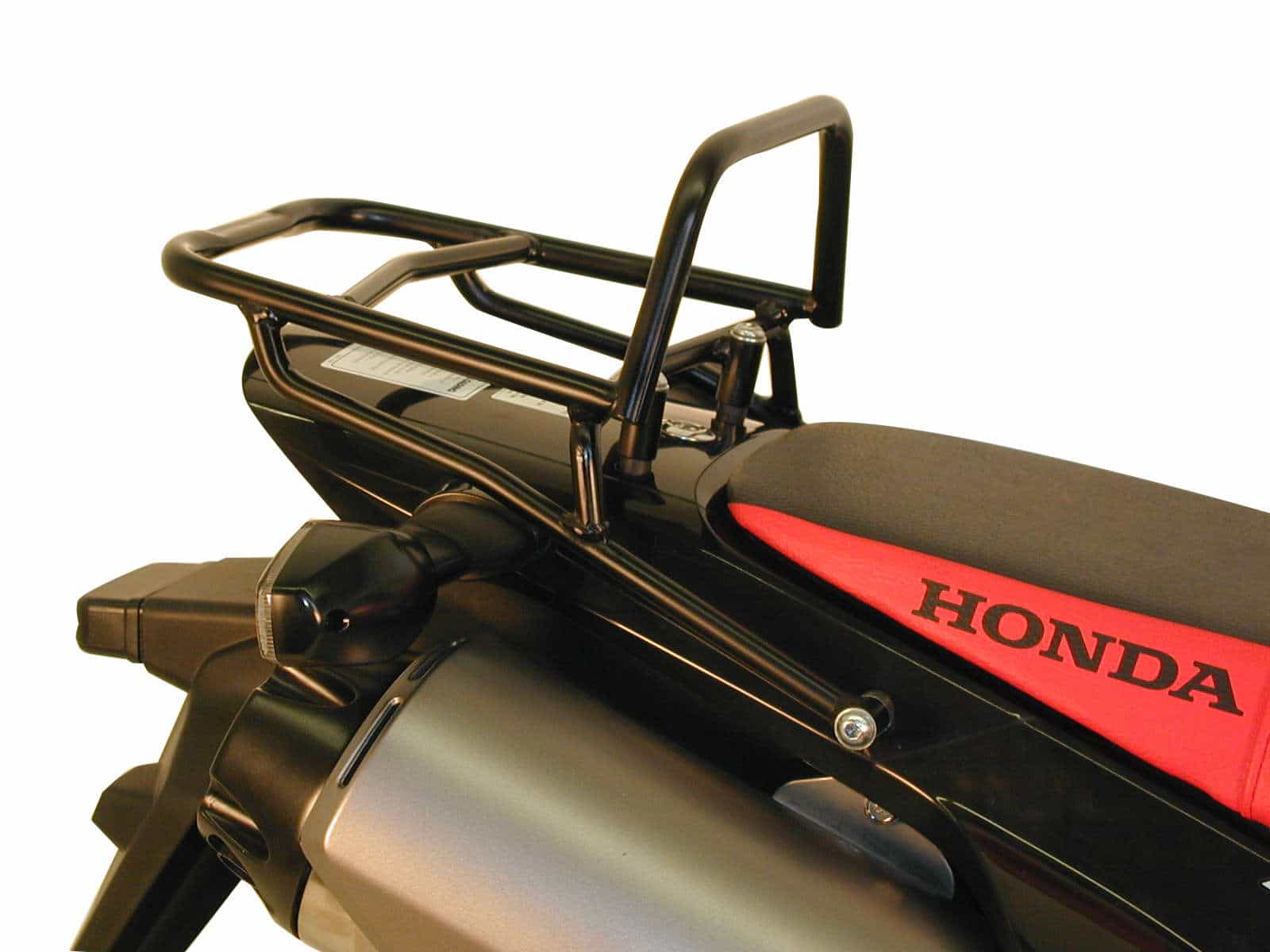 Buisvormige bagagedrager topkoffer zwart voor Honda FMX 650 (05-07) Hepco & Becker