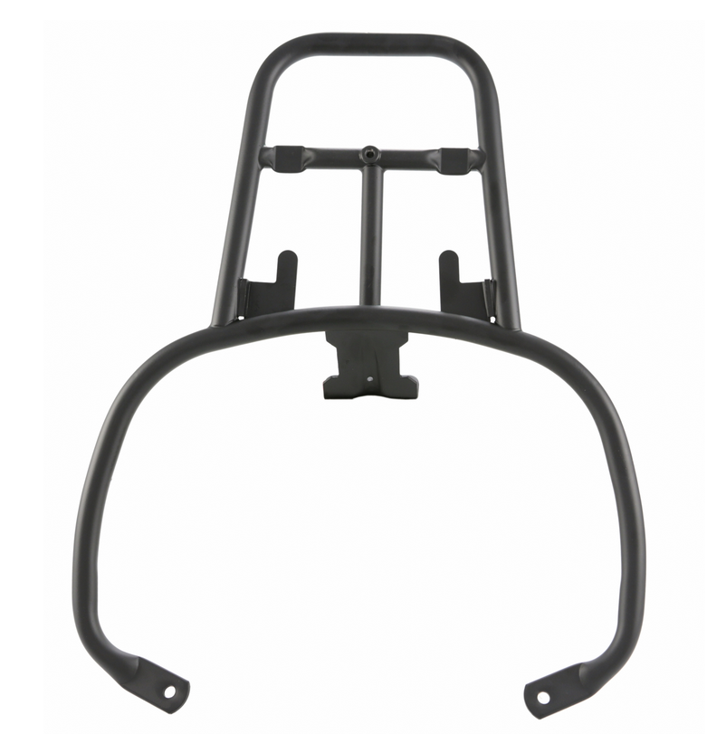 Bagagerek achteraan voor Vespa GTS /GTS Super /GTV /GT 60, 125-300cc, mat zwart